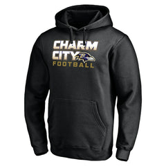 Baltimore Ravens Hometown Collection Sweep Pullover Hoodie - Black outlet