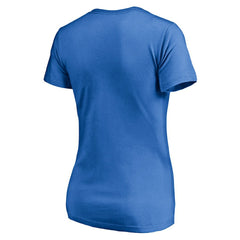 Los Angeles Chargers Women's Hometown Collection Go Bolts V-Neck T-Shirt - Powder Blue discount