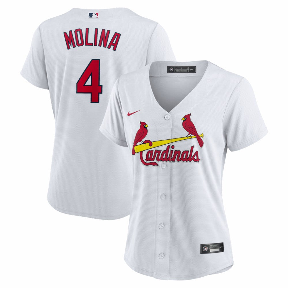 Yadier Molina St. Louis Cardinals Women's Home Replica Jersey - White | Nike