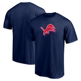 Detroit Lions Red White and Team T-Shirt - Navy online
