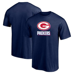 Green Bay Packers Red White and Team T-Shirt - Navy outlet
