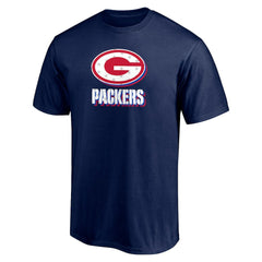 Green Bay Packers Red White and Team T-Shirt - Navy outlet