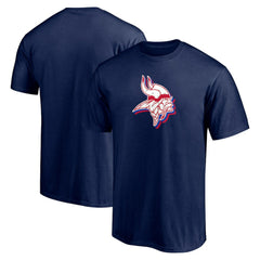 Minnesota Vikings Red White and Team T-Shirt - Navy sale