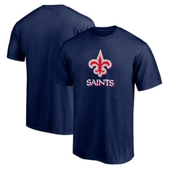 New Orleans Saints Red White and Team T-Shirt - Navy sale