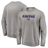 Baltimore Ravens Elevate Play Pullover Sweatshirt - Gray cheap