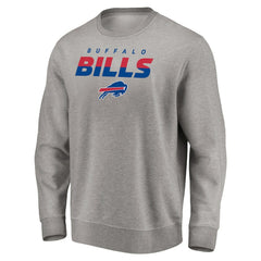 Buffalo Bills Elevate Play Pullover Sweatshirt - Gray on sale