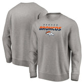 Denver Broncos Elevate Play Pullover Sweatshirt - Gray cheap