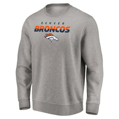 Denver Broncos Elevate Play Pullover Sweatshirt - Gray cheap