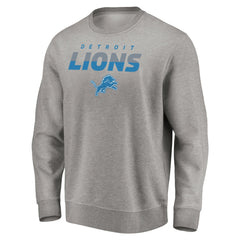 Detroit Lions Elevate Play Pullover Sweatshirt - Gray sale