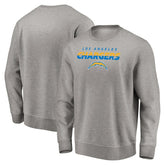 Los Angeles Chargers Elevate Play Pullover Sweatshirt - Gray on sale