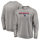 New England Patriots Elevate Play Pullover Sweatshirt - Gray sale