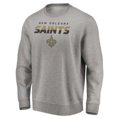 New Orleans Saints Elevate Play Pullover Sweatshirt - Gray for sale