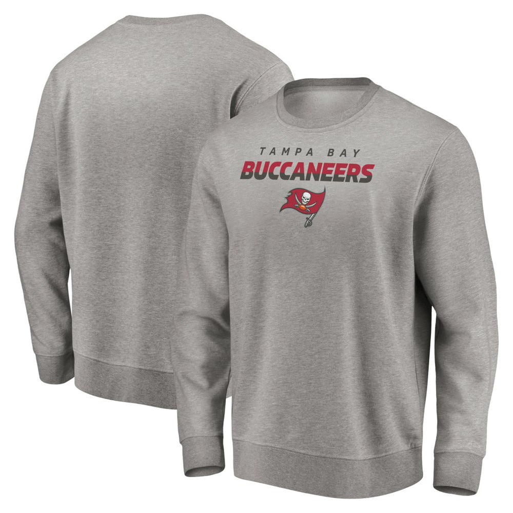 Tampa Bay Buccaneers Elevate Play Pullover Sweatshirt - Gray on sale