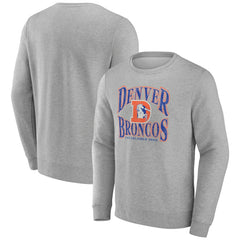 Denver Broncos Playability Pullover Sweatshirt - Gray sale