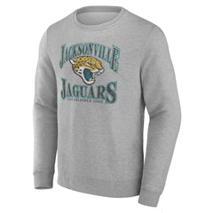 Jacksonville Jaguars Playability Pullover Sweatshirt - Gray discount