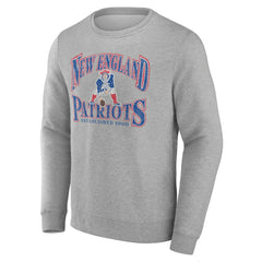 New England Patriots Playability Pullover Sweatshirt - Gray for sale