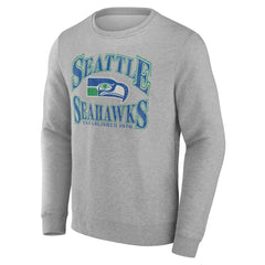 Seattle Seahawks Playability Pullover Sweatshirt - Gray discount