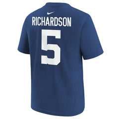 Anthony Richardson Indianapolis Colts Youth Player Name & Number T-Shirt - Royal | Nike cheap