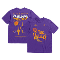Phoenix Suns Bleacher Report x Unisex World Tour T-Shirt - Purple | Mitchell & Ness cheap
