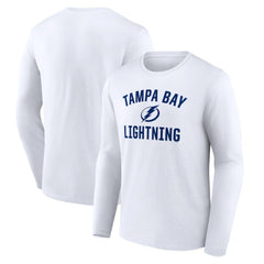 Tampa Bay Lightning Victory Arch Long Sleeve T-Shirt White
