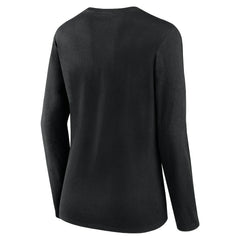 Las Vegas Raiders Women's Plus Size Foiled Play Long Sleeve T-Shirt - Black online
