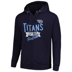 Tennessee Titans Starter Domestic Post Season Full-Zip Hoodie - Navy discount