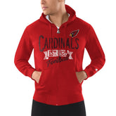 Arizona Cardinals Starter Domestic Post Season Full-Zip Hoodie - Cardinal outlet