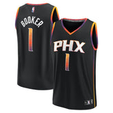 Devin Booker Phoenix Suns Youth Fast Break Player Jersey - Statement Edition - Black | Fanatics sale