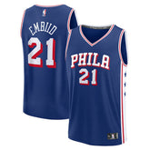 Joel Embiid Philadelphia 76ers Fast Break Replica Jersey - Icon Edition - Royal | Fanatics shop