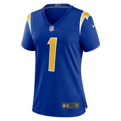 Quentin Johnston Los Angeles Chargers Women's Alternate Game Jersey - Royal | Nike outlet