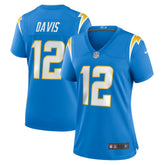 Derius Davis Los Angeles Chargers Women's Team Game Jersey - Powder Blue | Nike outlet