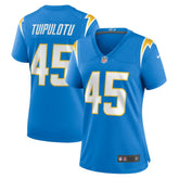 Tuli Tuipulotu Los Angeles Chargers Women's Team Game Jersey - Powder Blue | Nike for sale