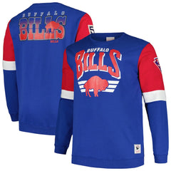 Buffalo Bills Big & Tall Fleece Pullover Sweatshirt - Royal on sale