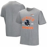 Denver Broncos Tackle Adaptive T-Shirt - Gray outlet