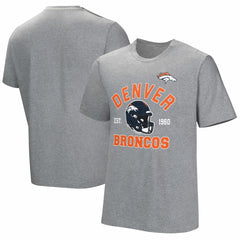 Denver Broncos Tackle Adaptive T-Shirt - Gray outlet