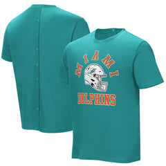 Miami Dolphins Field Goal Assisted T-Shirt - Aqua outlet
