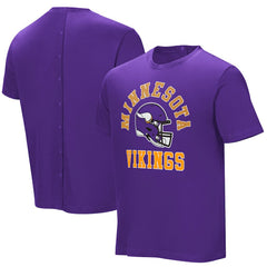 Minnesota Vikings Field Goal Assisted T-Shirt - Purple discount