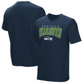 Seattle Seahawks Home Team Adaptive T-Shirt - Navy sale