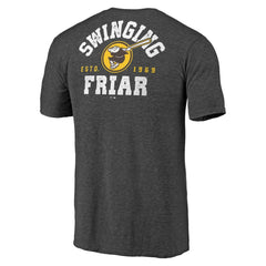San Diego Padres Hometown Collection Swing Away Tri-Blend T-Shirt - Heather Charcoal