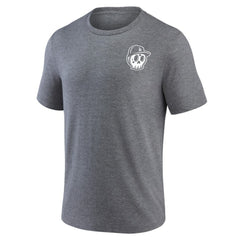 Los Angeles Dodgers Hometown Collection Sugar Skull Tri-Blend T-Shirt - Heather Gray