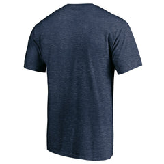 Minnesota Twins Cooperstown Collection Throwback Logo Tri-Blend T-Shirt - Heather Navy