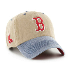 Boston Red Sox Eldin Two-Tone Adjustable Hat - Khaki | 47 brand