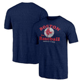 Boston Red Sox Cooperstown Collection Our Game Tri-Blend T-Shirt - Heather Navy