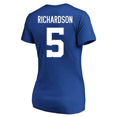 Anthony Richardson Indianapolis Colts Women's Plus Size Fair Catch Name & Number Scoop Neck T-Shirt - Royal online