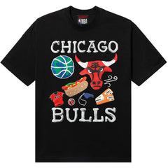 Chicago Bulls NBA x MARKET Unisex Claymation T-Shirt sale - Black shop