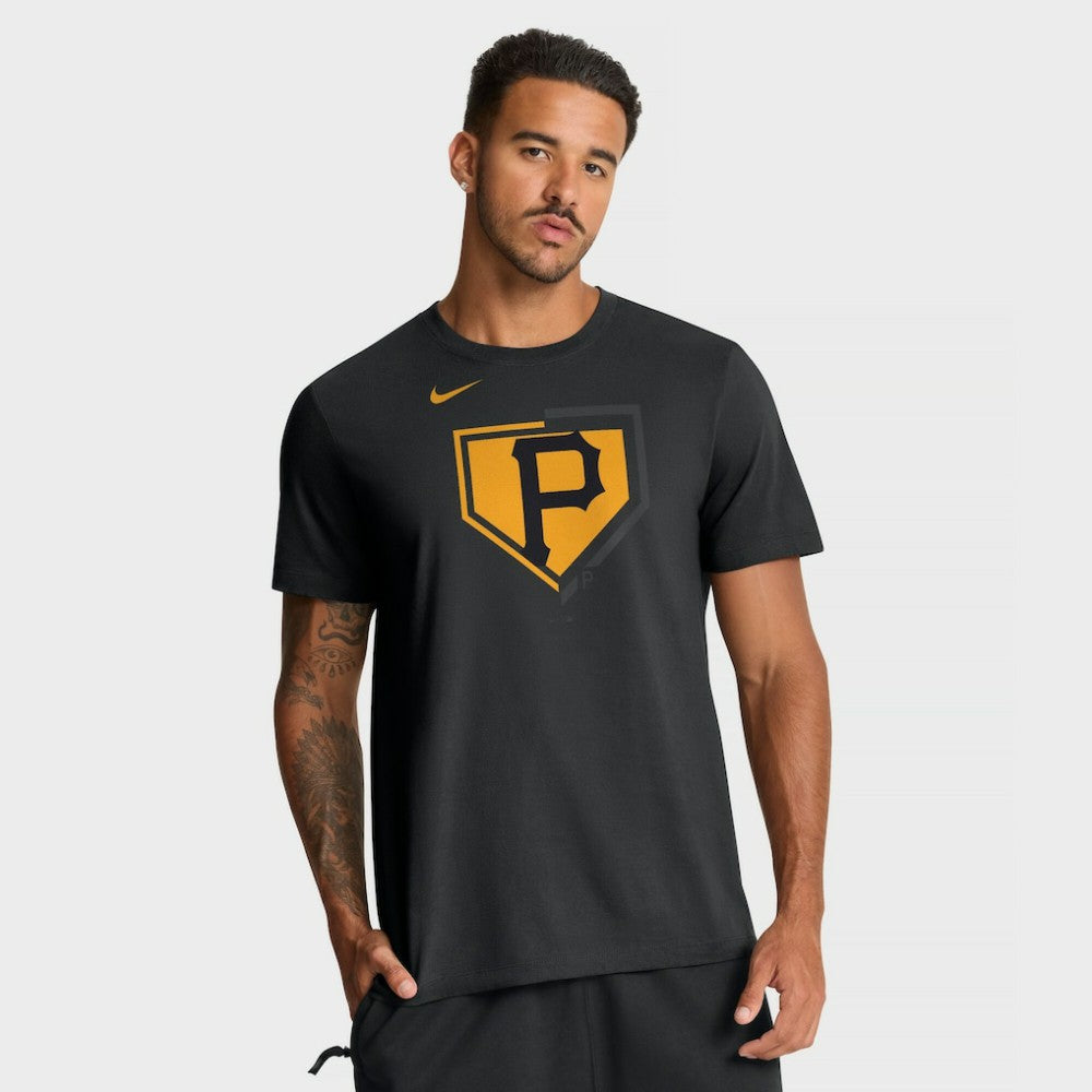 Pittsburgh Pirates Icon T-Shirt - Black | Nike