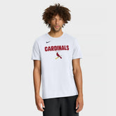 St. Louis Cardinals Bold Team Name T-Shirt - White | Nike
