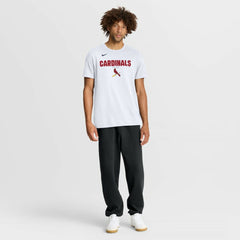 St. Louis Cardinals Bold Team Name T-Shirt - White | Nike