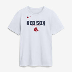 Boston Red Sox Bold Team Name T-Shirt - White | Nike