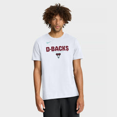 Arizona Diamondbacks Bold Team Name T-Shirt - White | Nike